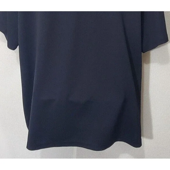 Chicago White Sox Polo Shirt Adult 3XLT Black White Majestic Breathable MLB Mens - Picture 7 of 10